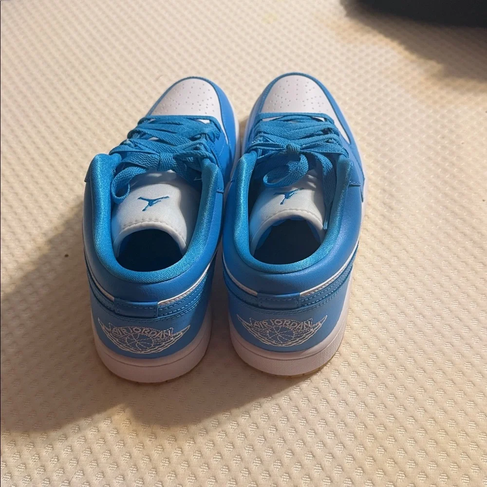 Jordan Men’s Athletic Shoes in White and Blue